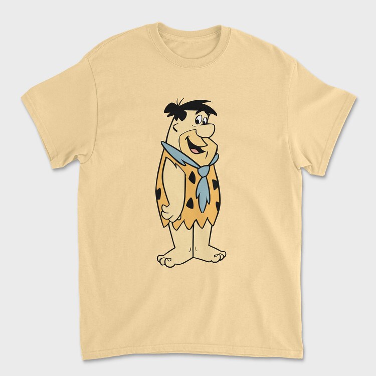 Cartoon Retro the Flintstones 1, Tricou Barbati (Unisex)