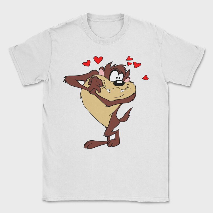 Cartoon Retro Tazmania 6, Tricou Barbati (Unisex)