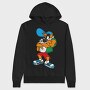 Cartoon Retro Tazmania 1, Hanorac Oversize Barbati (Unisex)