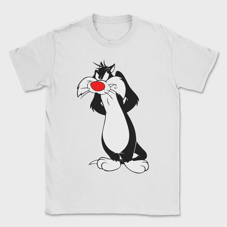 Cartoon Retro Silvestre 6, Tricou Barbati (Unisex)