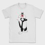 Cartoon Retro Silvestre 5, Tricou Barbati (Unisex)