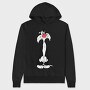 Cartoon Retro Silvestre 4, Hanorac Oversize Barbati (Unisex)