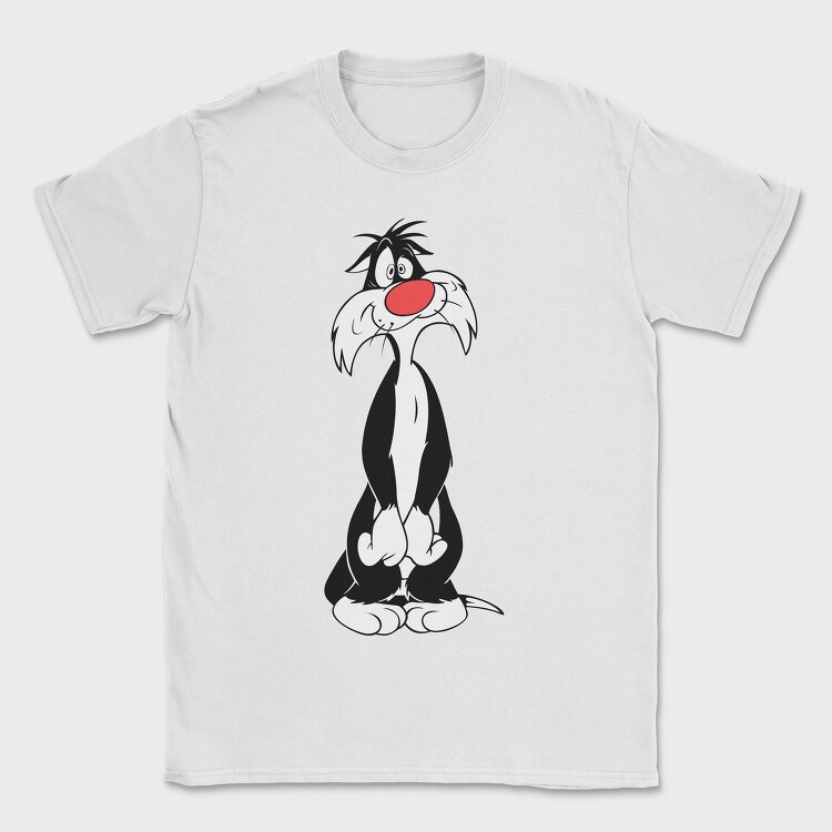 Cartoon Retro Silvestre 4, Tricou Barbati (Unisex)