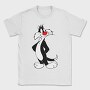 Cartoon Retro Silvestre 3, Tricou Barbati (Unisex)