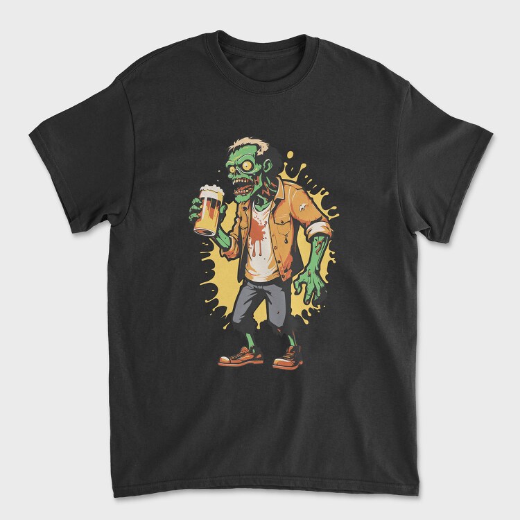 Zombie Beer, Tricou Barbati (Unisex)