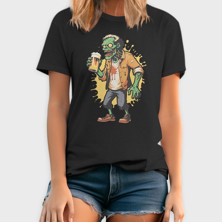 Zombie Beer, Tricou Barbati (Unisex)