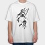 Dark Fairy Creature Hand Drawn, Tricou Oversize Barbati (Unisex)