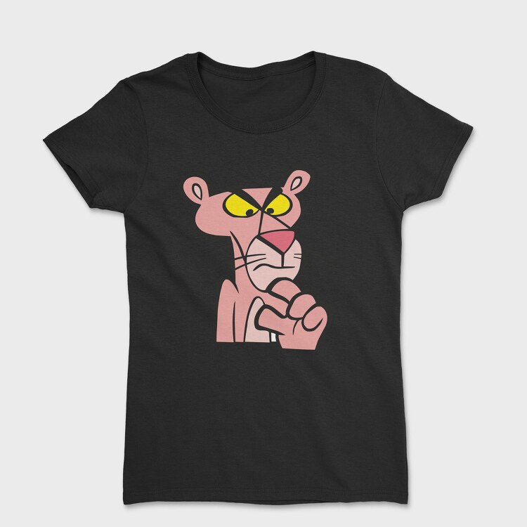 Cartoon Retro Pink Panter 6, Tricou Femei