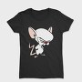 Cartoon Retro Pinky and Cerebro 6, Tricou Femei