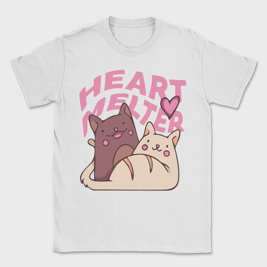 Valentine Cats Couple S Day Cute, Tricou Barbati (Unisex)