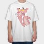 Cartoon Retro Pink Panter 5, Tricou Oversize Barbati (Unisex)