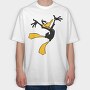 Cartoon Retro Pato Lucas 5, Tricou Oversize Barbati (Unisex)