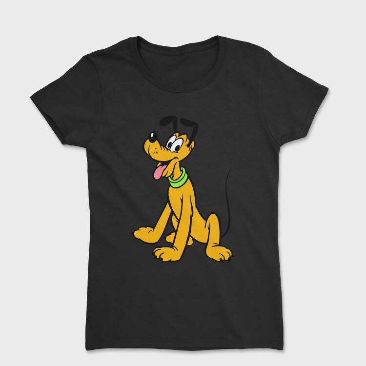 Cartoon Retro Pluto 5, Tricou Femei