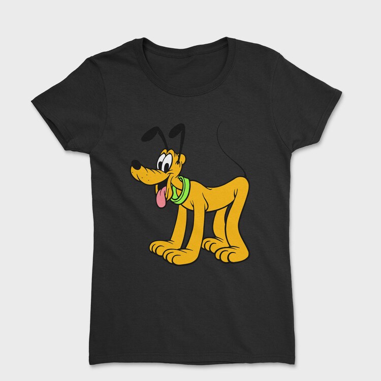 Cartoon Retro Pluto 4, Tricou Femei