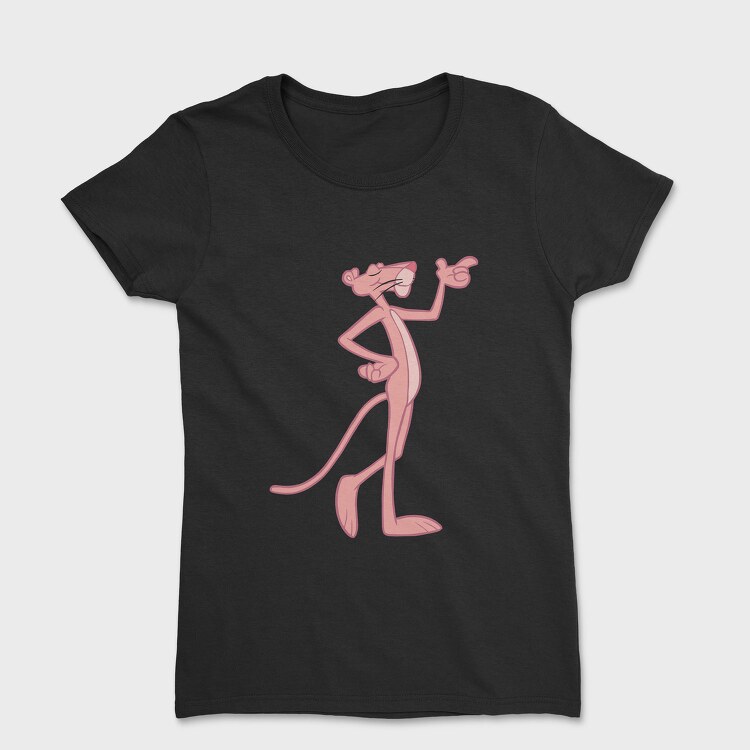 Cartoon Retro Pink Panter 3, Tricou Femei