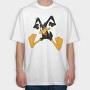 Cartoon Retro Pato Lucas 2, Tricou Oversize Barbati (Unisex)