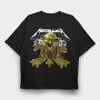 Metallica 3, Tricou Oversize Barbati (Unisex)
