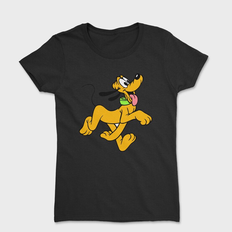 Cartoon Retro Pluto 2, Tricou Femei