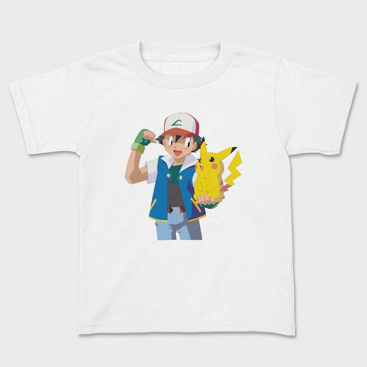 Cartoon Retro Pokemon 4, Tricou Copii