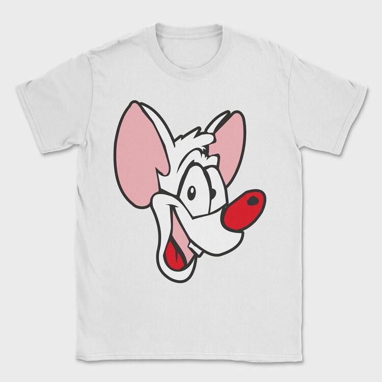 Cartoon Retro Pinky and Cerebro 4, Tricou Barbati (Unisex)