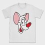 Cartoon Retro Pinky and Cerebro 4, Tricou Barbati (Unisex)