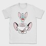 Cartoon Retro Pinky and Cerebro 1, Tricou Barbati (Unisex)