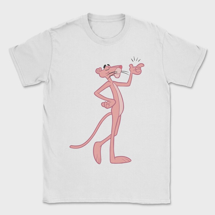 Cartoon Retro Pink Panter 3, Tricou Barbati (Unisex)