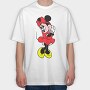 Cartoon Retro Minnie 1, Tricou Oversize Barbati (Unisex)