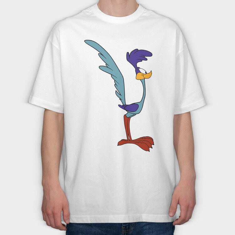 Cartoon Retro Looney Tunes 1, Tricou Oversize Barbati (Unisex)