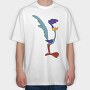 Cartoon Retro Looney Tunes 1, Tricou Oversize Barbati (Unisex)