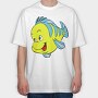 Cartoon Retro La Sirenta 6, Tricou Oversize Barbati (Unisex)