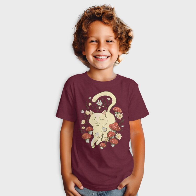 Cat Cottagecore, Tricou Copii