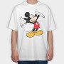 Cartoon Retro Mickey Mouse 6, Tricou Oversize Barbati (Unisex)