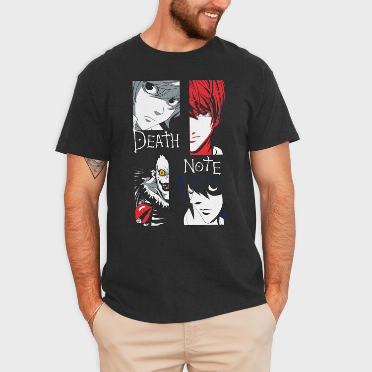 Death Note 4, Tricou Barbati (Unisex)