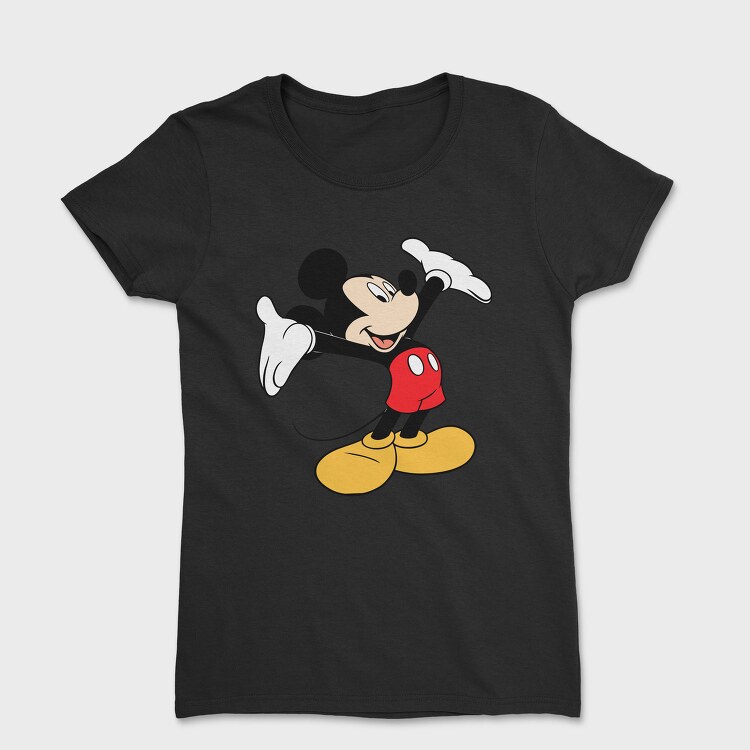 Cartoon Retro Mickey Mouse 6, Tricou Femei