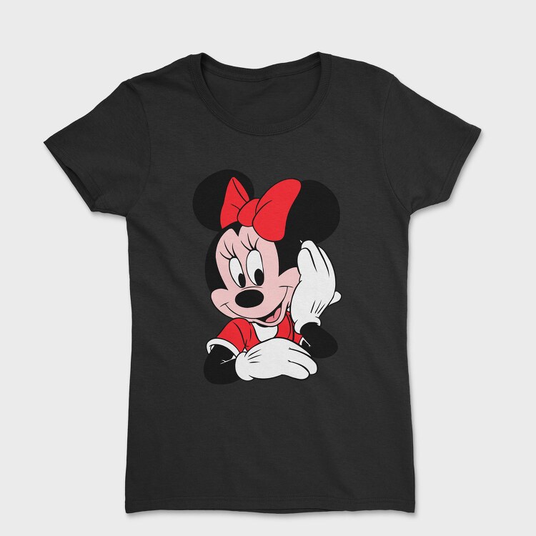 Cartoon Retro Minnie 6, Tricou Femei