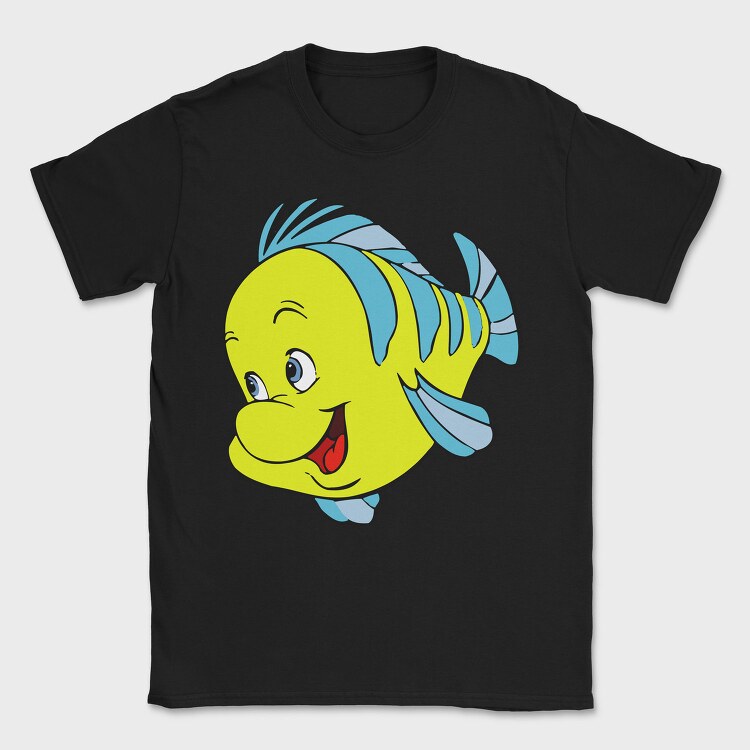 Cartoon Retro La Sirenta 6, Tricou Barbati (Unisex)