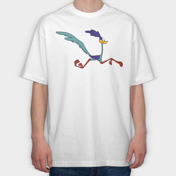 Cartoon Retro Looney Tunes 5, Tricou Oversize Barbati (Unisex)