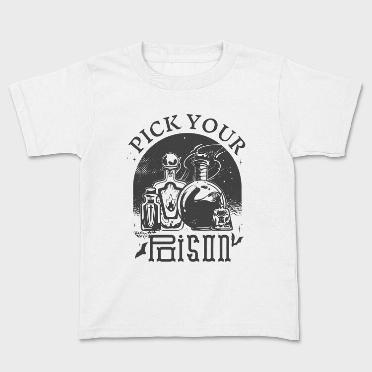 Pick Your Poison Halloween, Tricou Copii