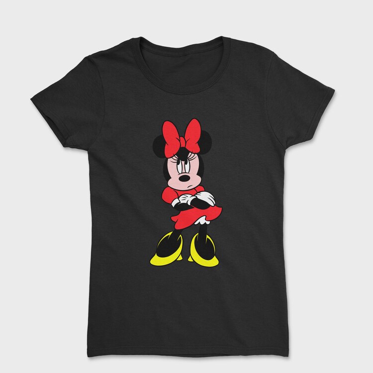 Cartoon Retro Minnie 5, Tricou Femei