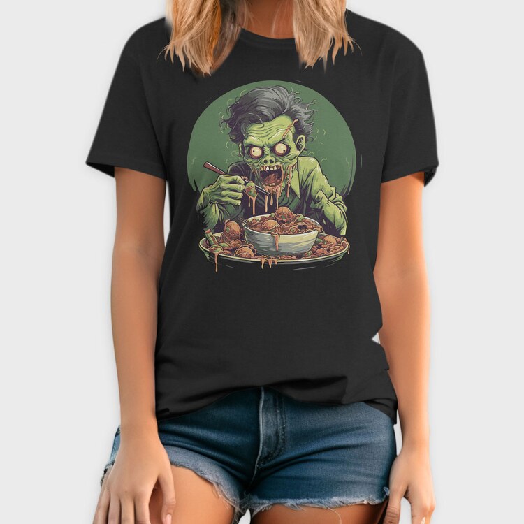 Zombie Eating, Tricou Barbati (Unisex)