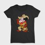 Cartoon Retro Mickey Mouse 4, Tricou Femei