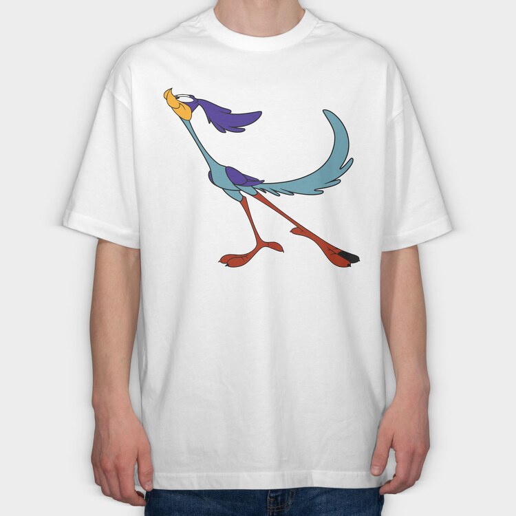 Cartoon Retro Looney Tunes 3, Tricou Oversize Barbati (Unisex)