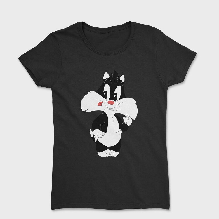 Cartoon Retro Looney Tunes Tiny 3, Tricou Femei