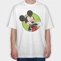 Cartoon Retro Mickey Mouse 2, Tricou Oversize Barbati (Unisex)