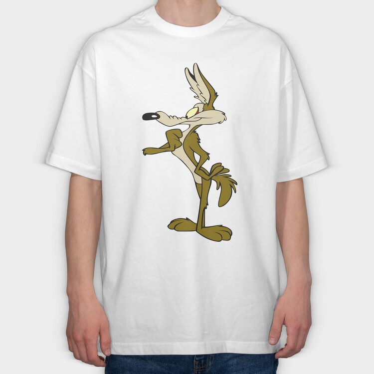 Cartoon Retro Looney Tunes 2, Tricou Oversize Barbati (Unisex)