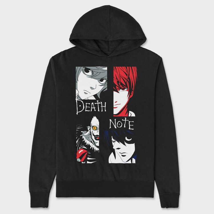 Death Note 4, Hanorac Oversize Barbati (Unisex)