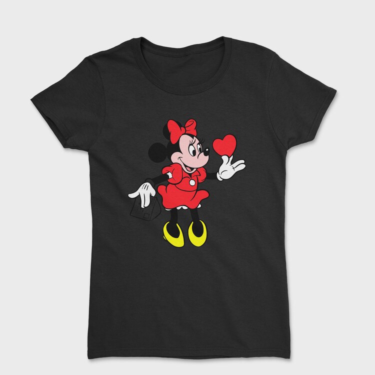 Cartoon Retro Minnie 2, Tricou Femei