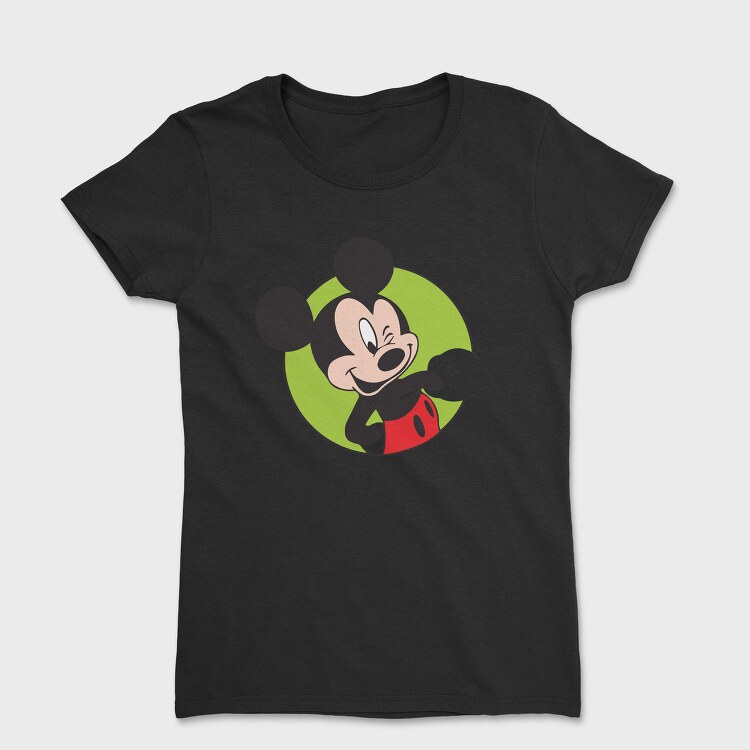 Cartoon Retro Mickey Mouse 2, Tricou Femei
