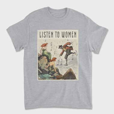 Vintage Mermaids And Pirate, Tricou Barbati (Unisex)